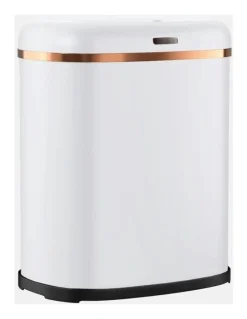 Devanti Rubbish Automatic Motion Sensor Bin 38L in White