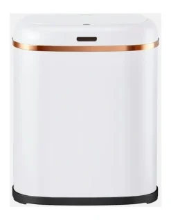 Devanti Rubbish Automatic Motion Sensor Bin 38L in White