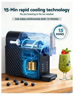 Devanti Slushie Frozen Smoothies Milkshakes Machine Maker 1.8L