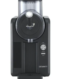 Devanti Slushie Machine Ice Cream Maker Frozen Smoothies Milkshakes 2L in Black