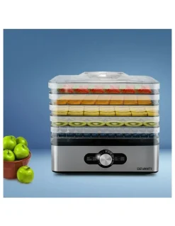 Devanti Stainless Steel Food Dehydrator 5 Trays