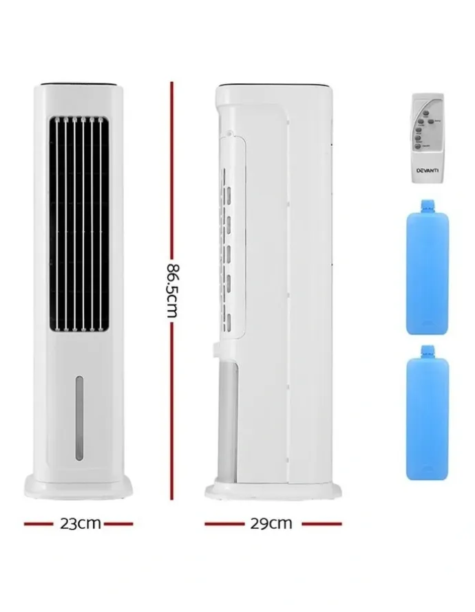 Devanti Tower Evaporative Air Cooler 6L