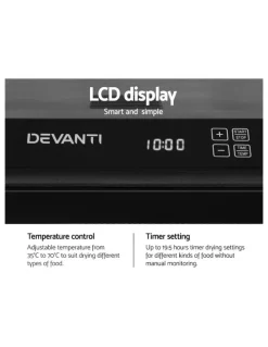 Devanti 6 Tray Food Dehydrators