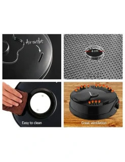 Devanti 5 Trays Food Dehydrator in Black