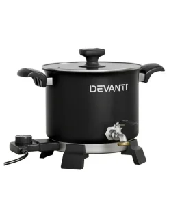Devanti Wax Melter Candle Making 1200W 5L