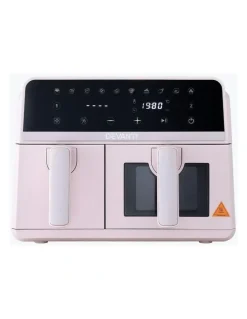 Devanti 2600W Dual Zone Air Fryer 9L