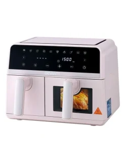 Devanti 2600W Dual Zone Air Fryer 9L