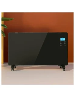 Devanti 2000W Electric Convection Heater in Black