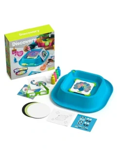 Discovery 3D Neon Spin Motorized Art Station