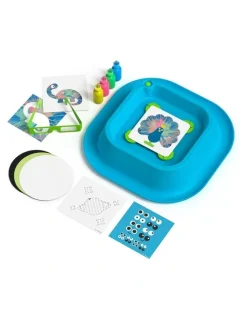 Discovery 3D Neon Spin Motorized Art Station