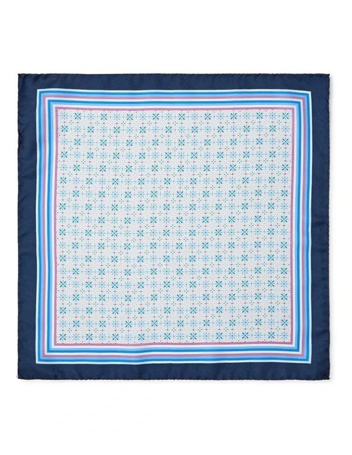 Dom Bagnato Anello Foulard Silk Pochette In Rose