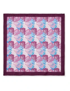 Dom Bagnato Dipinto Fiori Silk Pochette in Rose