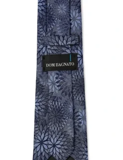 Dom Bagnato Girasole Silk Tie In Azure