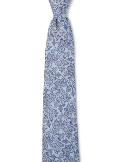 Dom Bagnato Vite Silk Tie In Azure