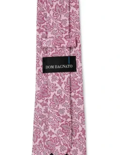 Dom Bagnato Vite Silk Tie In Rose