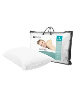 Downia Everyday Duck Feather and Down Pillow in White