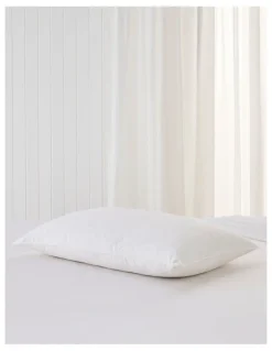 Downia Everyday Duck Feather and Down Pillow in White