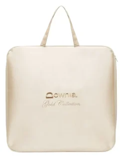 Downia Gold Collection Goose Down Quilt in White
