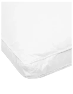 Downia Luxury Surround Goose Down And Feather Pillow in White