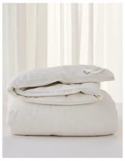 Downia Ultimate Loft White Goose Down & Feather Quilt