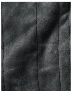 Dreamaker Chunky Embossed Fleece Heated Throw in Charcoal