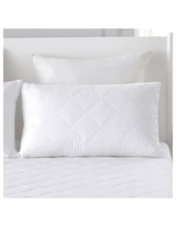 Dreamaker Cotton Cover Pillow Protector Standard 48x73cm 2 Pack in White