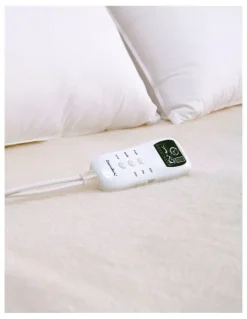 Dreamaker Fleece Top Multizone Electric Blanket in Beige