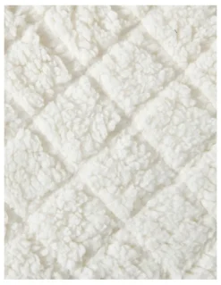 Dreamaker Pinsonic Sherpa Fleece Electric Blanket in Beige