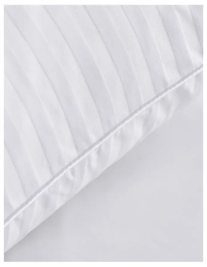 Dreamaker Premium Cotton European Pillow Protector 2 Pack 65x65cm in White