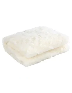 Dreamaker Underlay Cot Standard Washable Wool in White