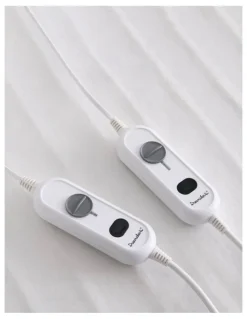 Dreamaker Washable Electric Blanket in White