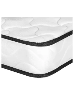 DreamZ Firm Spring Cot Mattress 13cm in White