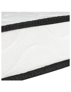 DreamZ Firm Spring Cot Mattress 13cm in White