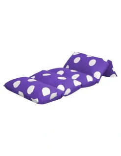DreamZ Foldable Mattress Sofa Chair Couch Pillow Bed L in Purple