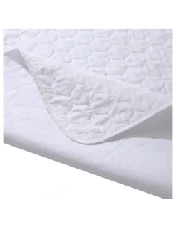 DreamZ King Waterproof Bed Pad 2x in White