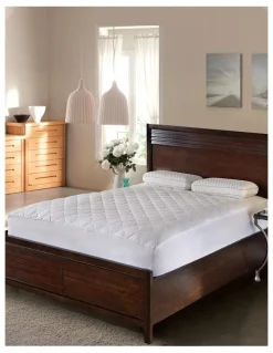 DreamZ Queen Fitted Waterproof Bed Mattress Protector Covers in White
