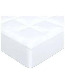 DreamZ Queen Fitted Waterproof Bed Mattress Protector Covers in White