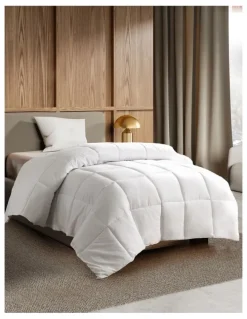 DreamZ Renewable Fiber Microfibre Single Quilt 200Gsm in White
