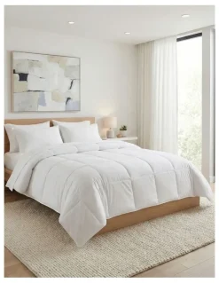 DreamZ Renewable Fiber Microfibre Single Quilt 200Gsm in White