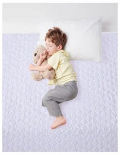 DreamZ Single Waterproof Bed Pad 2x in White