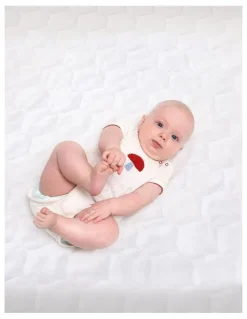 DreamZ Single Waterproof Bed Pad 2x in White