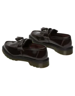 Dr Martens Adrian Arcadia Loafer in Cherry Red