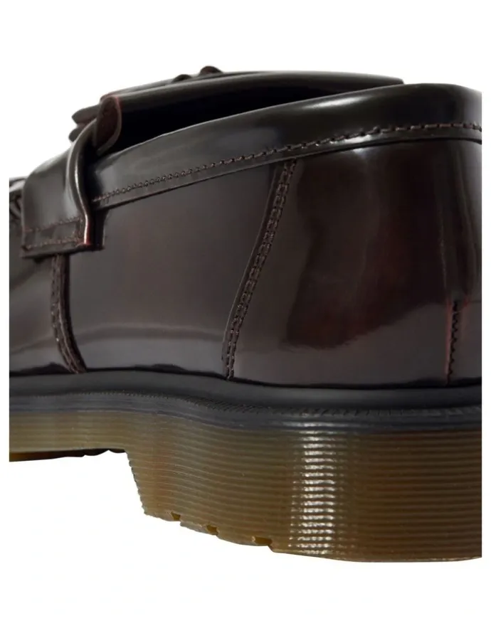 Dr Martens Adrian Arcadia Loafer in Cherry Red
