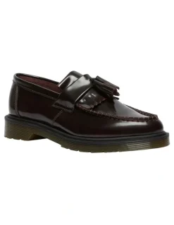 Dr Martens Adrian Arcadia Loafer in Cherry Red