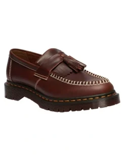 Dr Martens Adrian Ben Tassle Loafer in Butterscotch Orleans