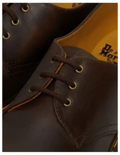 Dr Martens 1461 Crazy Horse Shoe in Dark Brown