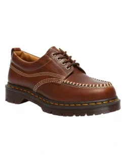 Dr Martens Lowell 4 Eye Lace Up Shoe in Butterscotch Orleans