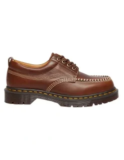 Dr Martens Lowell 4 Eye Lace Up Shoe in Butterscotch Orleans