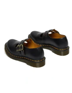 Dr Martens Mary Jane 8065 Shoe in Black Smooth