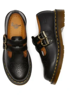 Dr Martens Mary Jane 8065 Shoe in Black Smooth